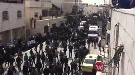 FUNERAL PROCESSION OF ARAFAT JARADAT