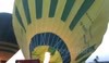 Flaming burners on a Luxor Balloon flight