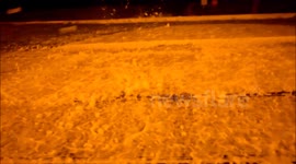 Ex-Hurricane Bertha whips up sea foam at Blackpool’s Golden Mile