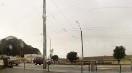 Lightning Strikes Wellington Zephyrometer