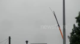 Burnt remains of Wellington Zephyrometer