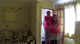 Honeymoon Post-it note prank