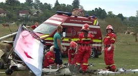 Plane crash in Romania