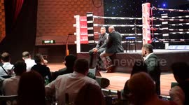 Boxing champ Anthony Joshua jokes about sneaking into Royal wedding