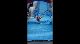 Waterslide Wipe Out!