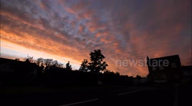 Beautiful Time Lapse of N. Ireland Sunset