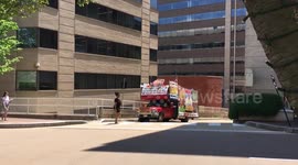 Religious Protest Truck