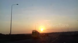 The Sun was Bright Orange