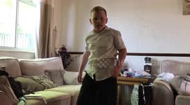 Fortnite Dance Craze Teaching Granddad to floss