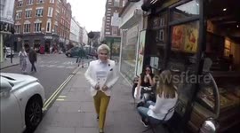 Human Ken Doll Had Ice Cream