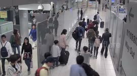 Female tourist kidnapped by 'gangsters' at popular Bangkok airport after stepping off plane