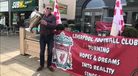 Liverpool fans depart Merseyside for epic Kiev road trip