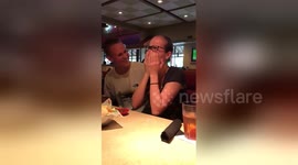 Man returns from military to surprise sister for graduation
