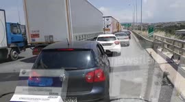 See what it’s like to be in an ambulance stuck in traffic while responding to emergency call