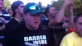 pro wrestler takes a HARDCORE TUMBLE off of a TRUCK!!!