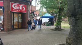 The Maltings Shopping Centre in Salisbury reopens