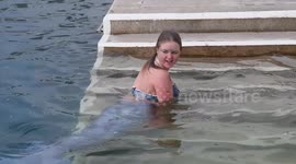 Mermaid opens outdoor lido in Penzance, Cornwall