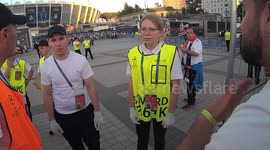 Fans of Real Madrid were not allowed to bring a drum to the stadium before the start of the Champions League final.
