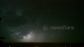 May Bank Holiday lightning storm over London