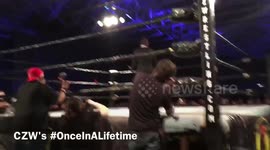 JOE GACY ATTEMPTS TO MURDER LARRY LEGEND EXCLUSIVE FAN FOOTAGE!!!
