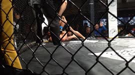 MMA COACH WANTS HIS BLOOD TO DRINK! Check out this intense mma action from Rage In The Cage 2 in NYC
