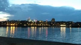 Lightning over London