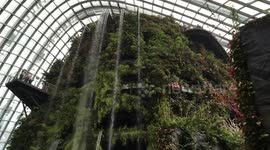 Slow motion waterfall