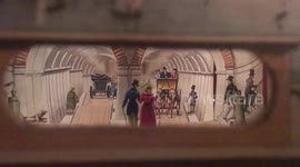 Peep show from Victorian times