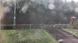 Hailstone in Birmingham