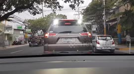 ‘Disco SUV’ blinds drivers with strobe lights every time it brakes