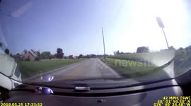 Dash Cam Captures Car Accident