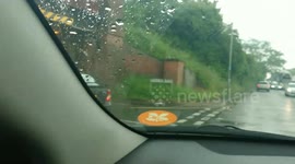 Flash flooding in Salisbury