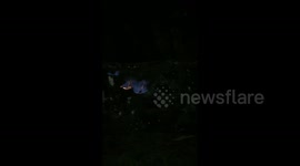Newsflare Edit - Blue flame from Methane