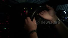 In live Lamborghini accident!