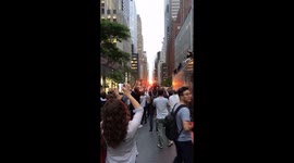 Manhattanhenge 2018 (May 30th)
