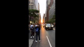 Manhattanhenge 2018 (May 30th)