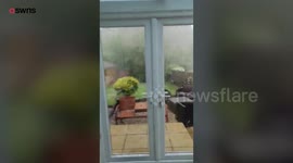 Hailstones cause thousands of pounds of damage to cars in Daventry