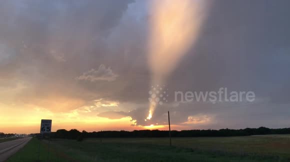 Incredible Spotlight in the sky