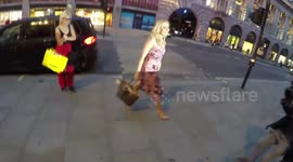 Tallia Storm And Lottie Tomlinson Attend A Party In Regents Street