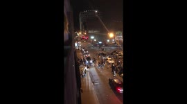 Nashville, Tennessee street fight