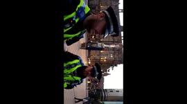 PCSO hot head, 24hr Real Change Sleepout Leeds