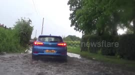 Storms and Flooding hit the Midlands