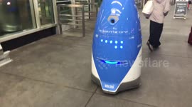 New Security Robot Patrols LaGuardia Airport