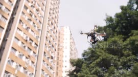 Drone Crash on Rooftop   Parkour in Hong Kong