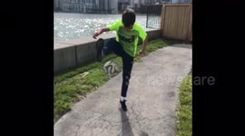 14 year old talent gets attention from Chelsea star Alvaro Morata, here is one of his videos