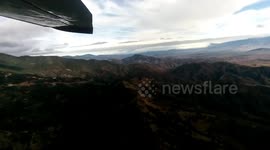 En la sierra sur de Oaxaca.