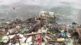 Plastic pollution in Rio de Janeiro