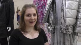 Designer Emilie Grundy exhibition it lastest collection at the #GFW18