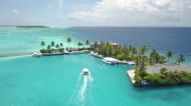 The Maldives by Air, Sea and Land  - Sun Island - 4k