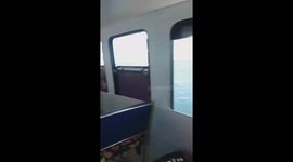 Passing boat rescues two baby sea turtles trapped in lobster pot
